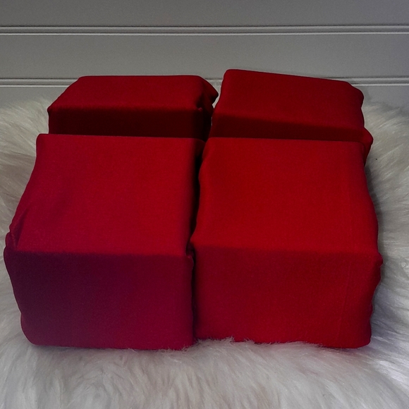 Bamboo Essence Queen Red 6 Piece Sheet Set - Picture 9 of 10